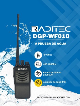 Radio de Comunicación - Raditec -DGP-WF010